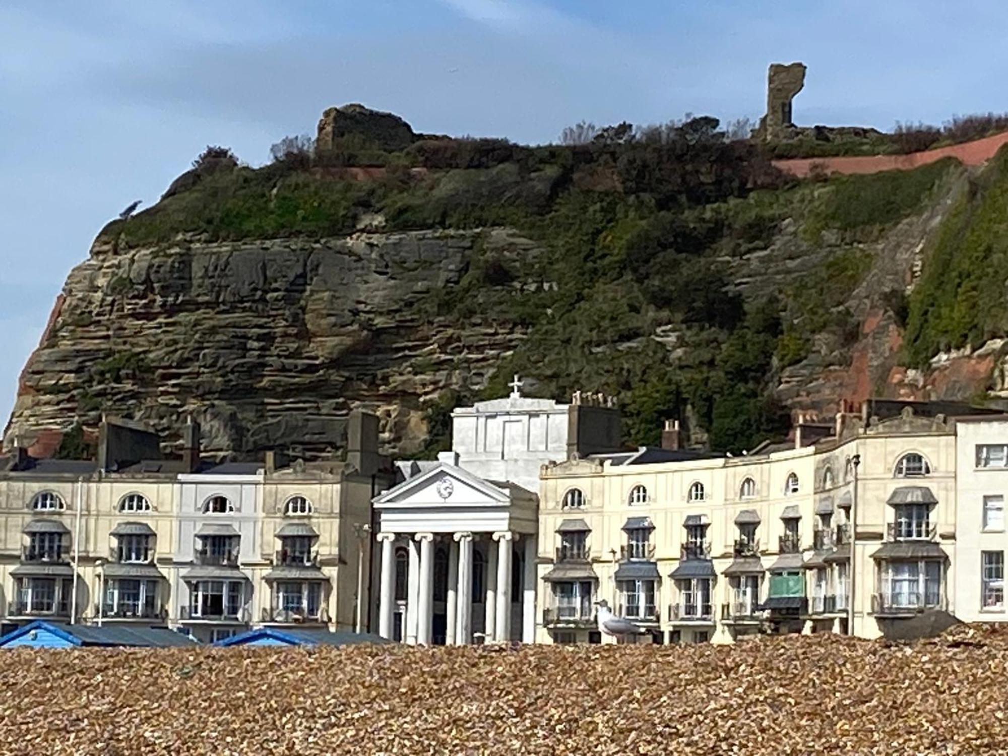 Period Sea View Flat In Hastings Apartment Exterior foto